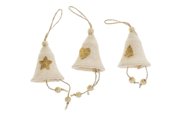 Dzwoneczki zawieszka święta DX13 Brewis